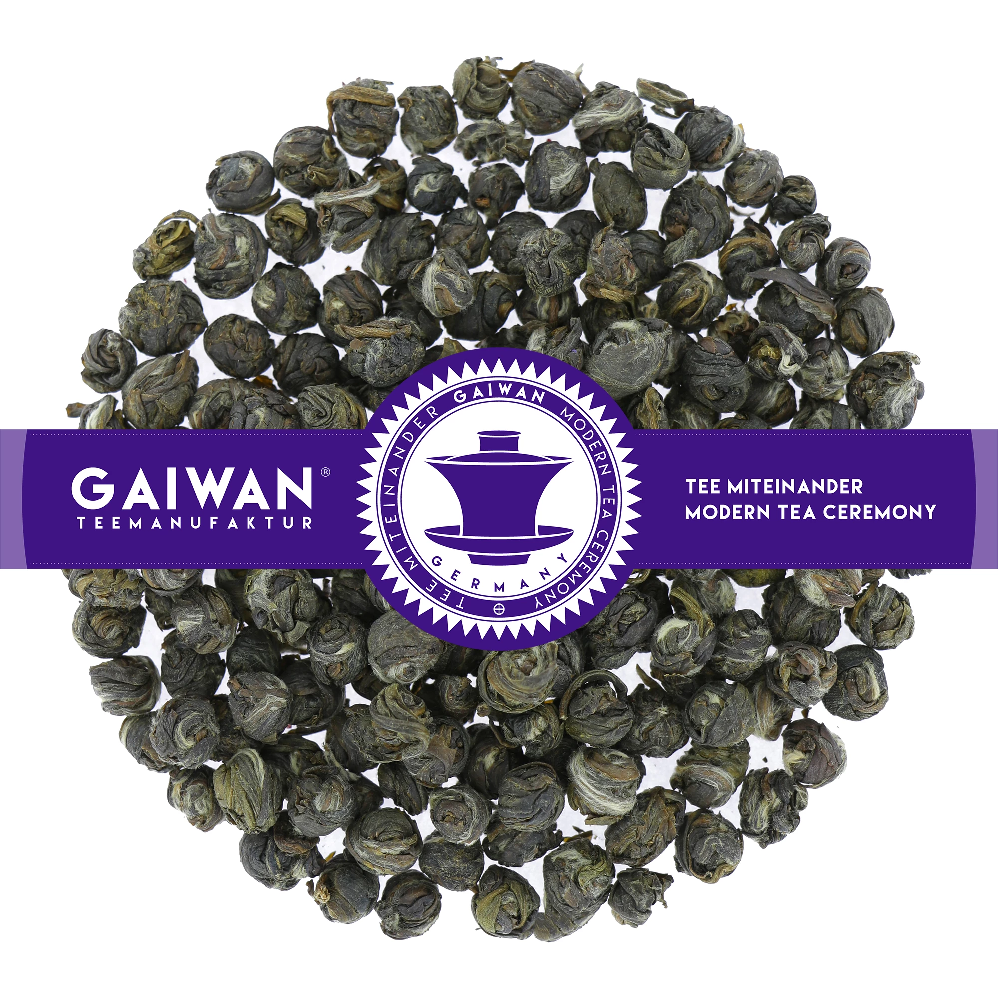 Nr. 1146: Grüner Tee "Jasmin Phoenix Dragon Pearls" - GAIWAN® TEEMANUFAKTUR