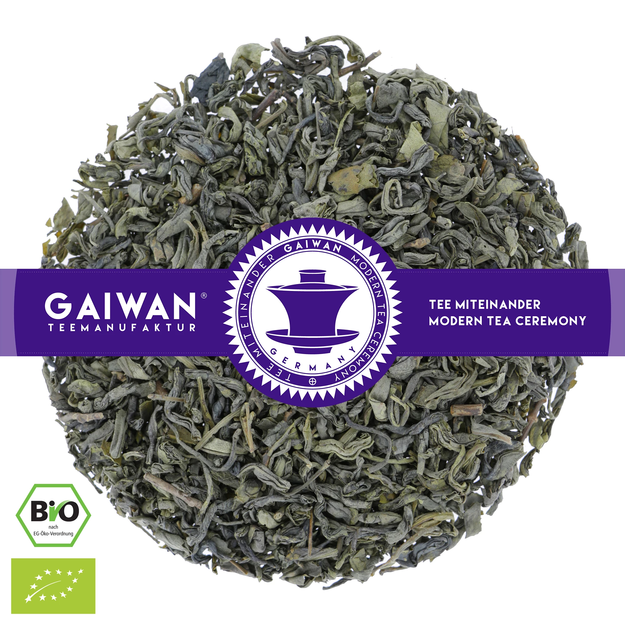 Chun Mee - grüner Tee aus China, Bio - GAIWAN Tee Nr. 1151