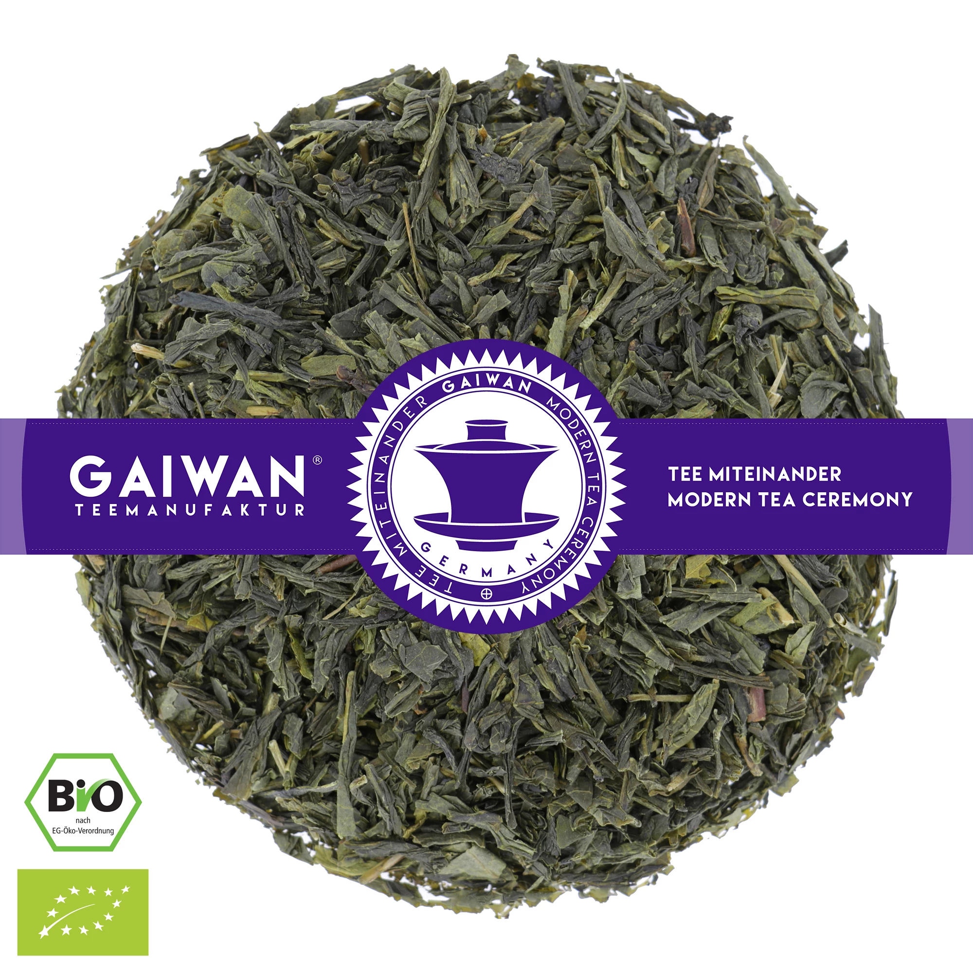 Sencha - grüner Tee aus China, Bio - GAIWAN Tee Nr. 1166