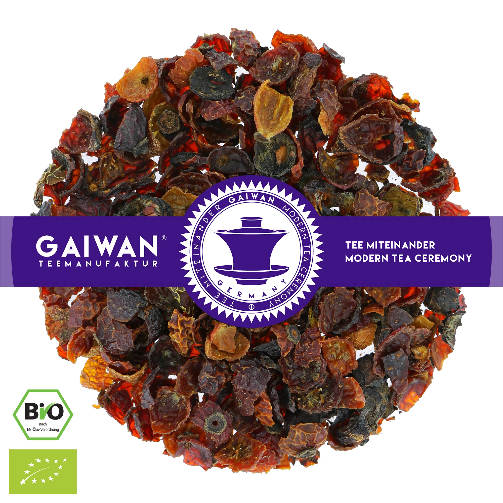 Hagebutte - Kräutertee aus Chile, Bio - GAIWAN Tee Nr. 1225