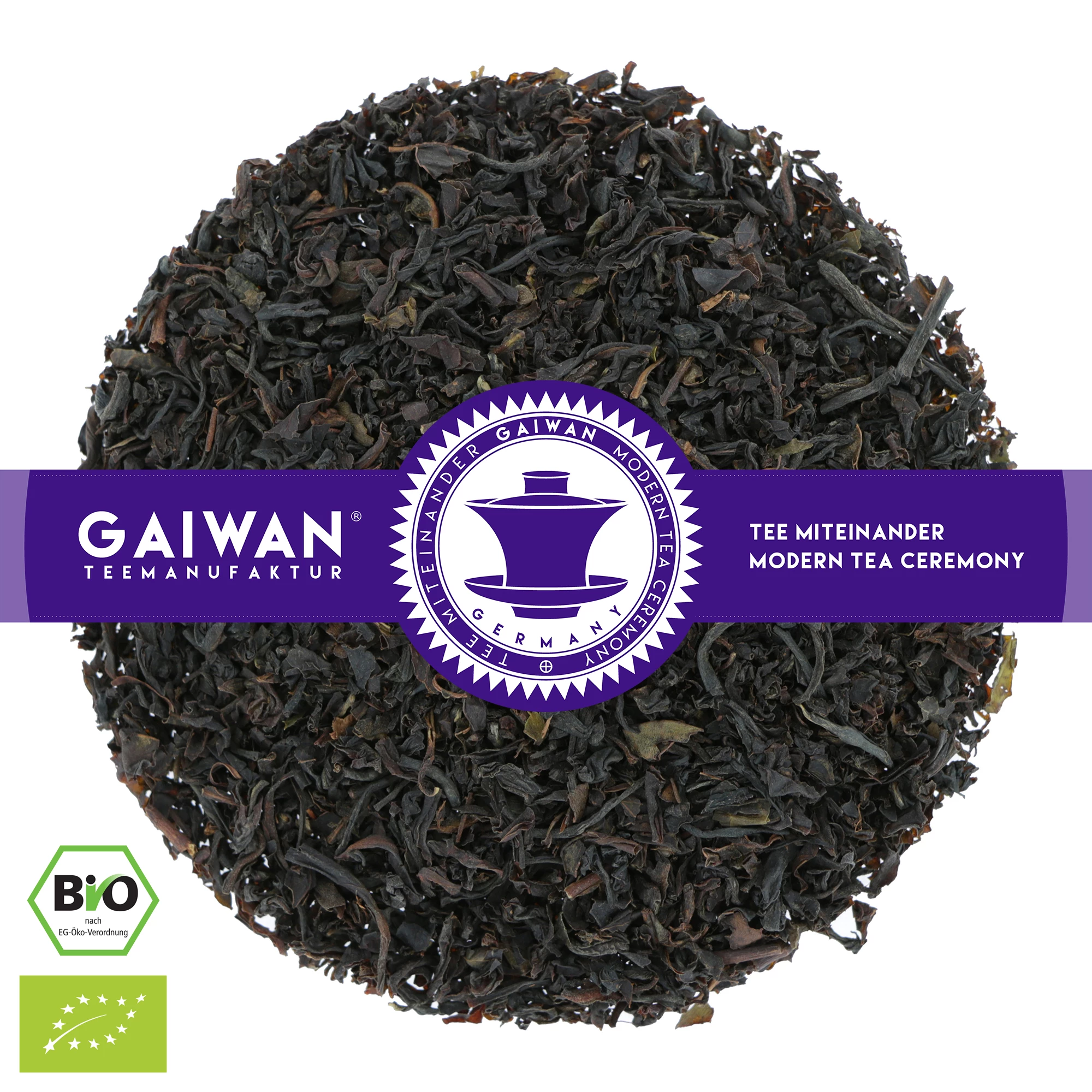 Nr. 1337: BIO Schwarzer Tee "Nilgiri Grahamsland FOP" - GAIWAN® TEEMANUFAKTUR