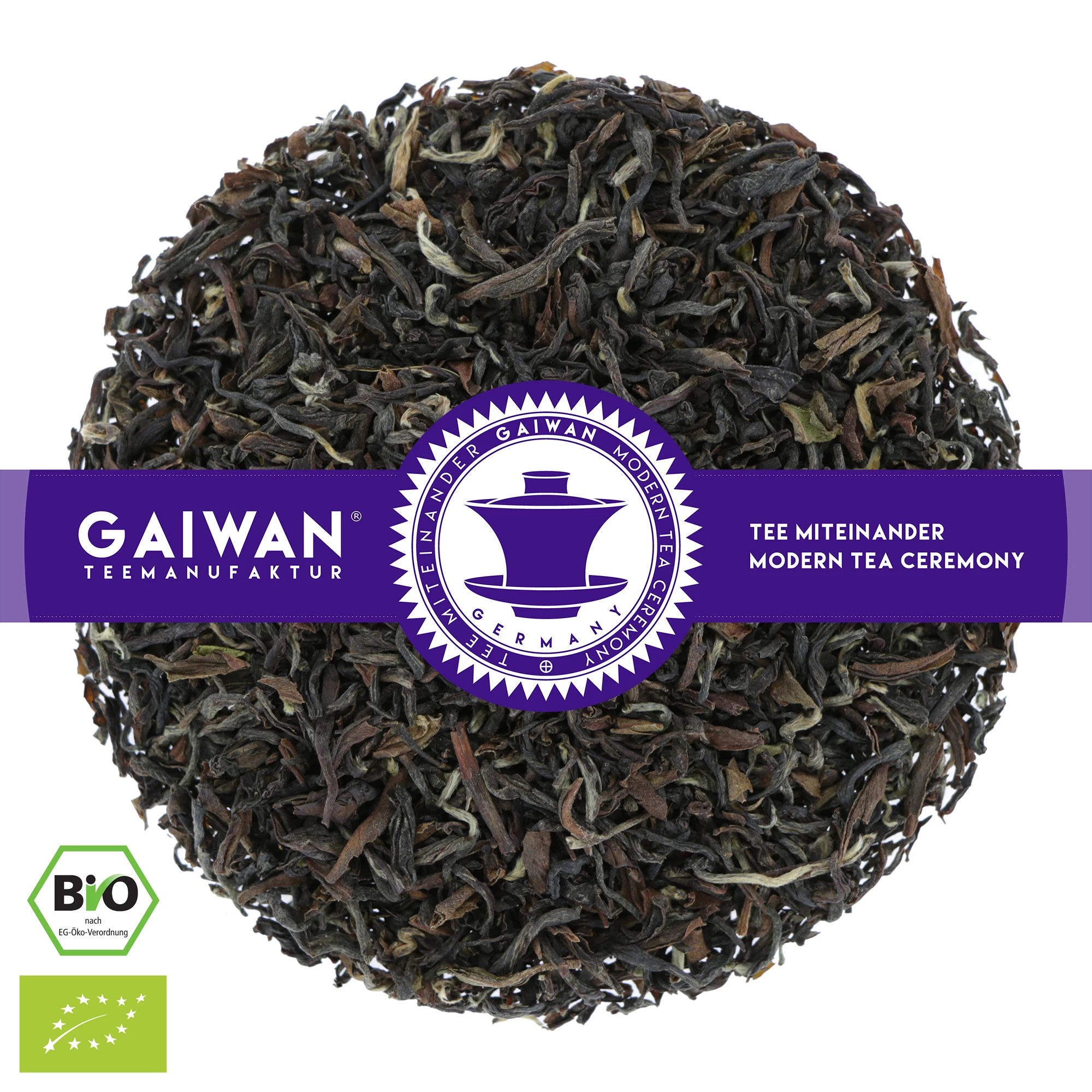 Darjeeling Tongsong SFTGFOP1 - schwarzer Tee aus Indien, Bio - GAIWAN Tee Nr. 1369
