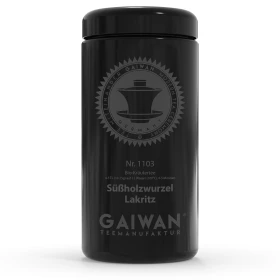 Teedose aus Glas, 1 Liter, beschriftet mit Tee Nr. 1103