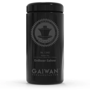 Teedose aus Glas, 1 Liter, beschriftet mit Tee Nr. 1340
